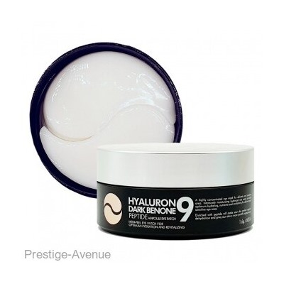 Осветляющие патчи с пептидами MEDI-PEEL Hyaluron Dark Benone Peptide 9 Ampoule Eye Patch 60 шт.
