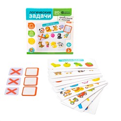 Развивающая игра для маленьких «Лишнее и правильное» 1, серия «Учись, играя (логические задачи)