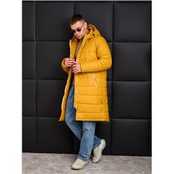 Пальто мужское зимнее "Норвегия" горчица