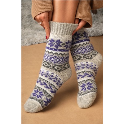 Женские шерстяные носки Happyfox