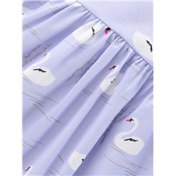 Платье UD 7576 лебеди