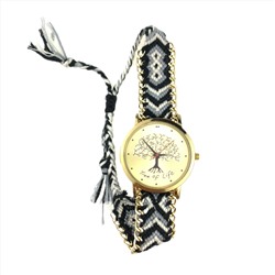 Часы на плетенном ремешке «Древо жизни»