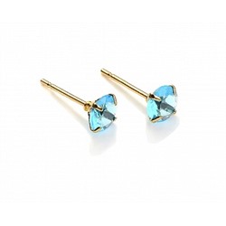 Серьги-гвоздики PR1469 -8 голуб