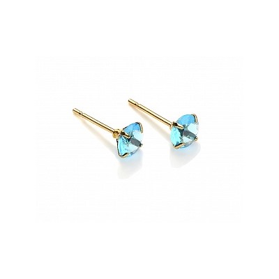 Серьги-гвоздики PR1469 -8 голуб