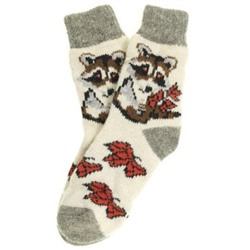 Носки женские "Енот" 5-83-1