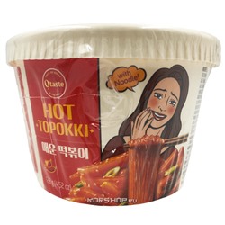 Рисовые клецки топпокки с хрустальной лапшой в остром соусе Otaste, Корея, 128 г Акция