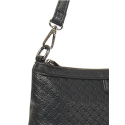 Сумка женская искусственная кожа YDR-2424-10,  1отд+карм/пер,  плечевой ремень,  черный 257531