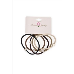 Резинки для волос 5 см (5 шт) SF-7809, ассорти №3