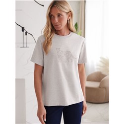 Футболка из премиального хлопка с авторским принтом