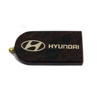 Брелок из обсидиана автомобильный HYUNDAI с молитвой SH 503081