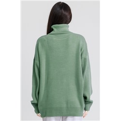 Женский свитер оверсайз с высоким воротом Happyfox