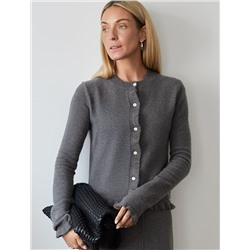 Кардиган из пряжи с кашемиром