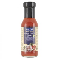 GARLIC CHILLI Sause, East End (ЧЕСНОК ЧИЛИ соус, Ист Энд), СТЕКЛО, 260 г.
