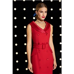 DiLiaFashion 0558 красный, Платье