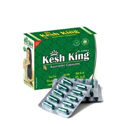KESH KING Ayurvedic capsule Emami (Аюрведические капсулы Кеш Кинг, против выпадения волос, Эмами), 30 капс.