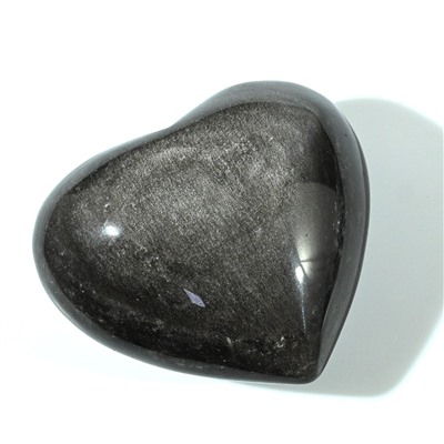 Сердце из обсидиана радужного 69*61*35мм, 168г