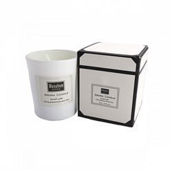 Aroma Candle SEA SALT & SAGE, Menahem (Аромасвеча в стакане МОРСКАЯ СОЛЬ И ШАЛФЕЙ, время горения: около 12 часов), 1 шт.