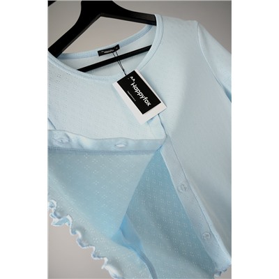 Женская пижама с шортами из ажурного хлопка Happyfox