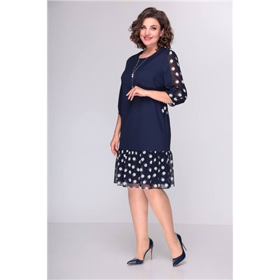 Moda Versal П2357 т.синий, Платье