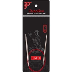 Круговые металлические спицы с красной леской