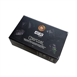 CHARCOAL soap, Ayur Plus (Мыло ручной работы УГОЛЬ - с добавлением древесного угля, Аюр Плюс), 100 г.