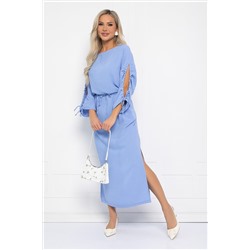 Платье Здравствуй лето (голубое) П12636-8