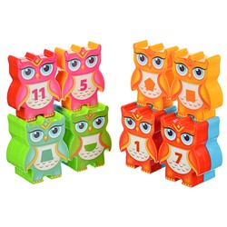 Игра настольная "Обучающая пирамида" 3в1