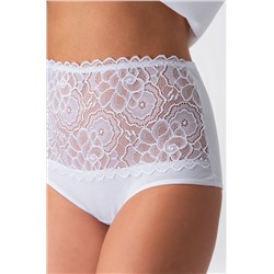 Женские кружевные трусы с высокой посадкой 3шт. Happyfox