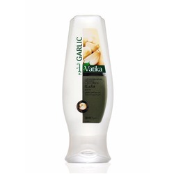 Vatika SPANISH GARLIC Natural Hair Growth Conditioner, Dabur (Ватика ИСПАНСКИЙ ЧЕСНОК Кондиционер ДЛЯ РОСТА ВОЛОС для ослабленных и выпадающих волос, Дабур), 200 мл.