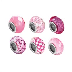 Раскопки для детей «Бусины для браслета» (6 розовых бусин)