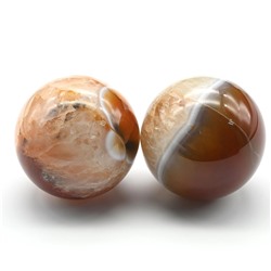 Шар из сердолика, диаметр 57-59мм