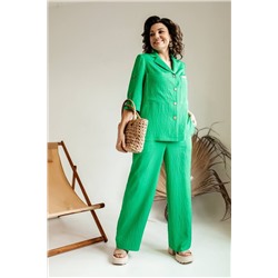 Romanovich Style 2-2487 зеленый, Брюки,  Блуза