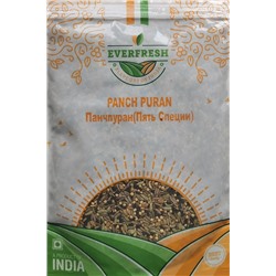 PANCH PURAN, Everfresh (ПАНЧПУРАН пять специй, Эверфреш), 100 г. - СРОК ГОДНОСТИ ДО 16 ИЮЛЯ 2025 ГОДА