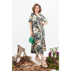Romanovich Style 1-2509 зеленый, Платье