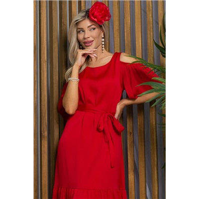 Платье Разбивая сердца (красное) П13347-7М