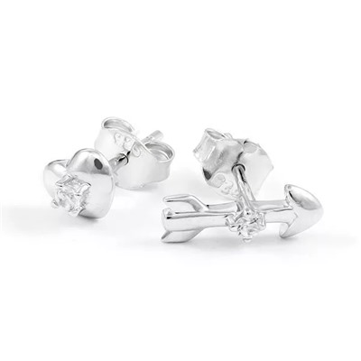 Серьги из серебра куб.циркон., МЦВ1042