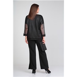 Michel chic 1326 черный-сетка, Брюки,  Джемпер