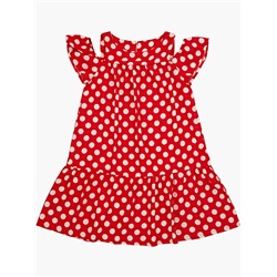Платье 22-7180 красн.горох