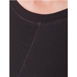 Лонгслив из премиального хлопка с эластаном