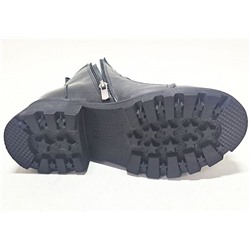 7113 черн Ботинки зима женские (36-40)/6