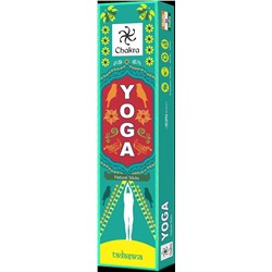 Chakra Yoga TADASANA Natural Sticks, Zed Black (Чакра Йога ТАДАСАНА натуральные благовония палочки, Зед Блэк), уп. 15 г.