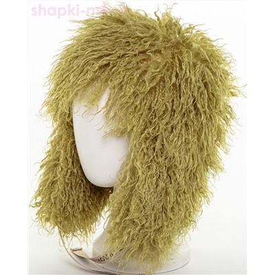 Лама экомех козлик Ушанка женская флис (56-57)