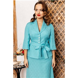 Мода Юрс 2618-0 бирюза, Юбка,  Жакет