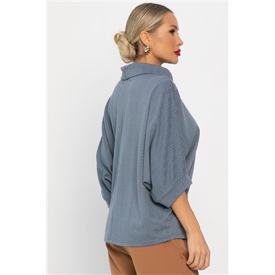 Блуза Барбара (джинс) Б14198-12М