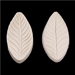 Силиконовый молд - вайнер "Листик №10" 8,5*4 см