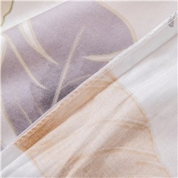 Комплект постельного белья Делюкс Сатин 100% хлопок на резинке LR629