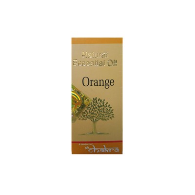 Natural Essential Oil ORANGE, Shri Chakra (Натуральное эфирное масло АПЕЛЬСИН, Шри Чакра), 10 мл.