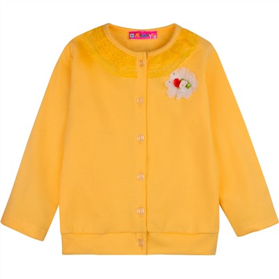 Кардиган Жемчуг Yellow маленький для девочки