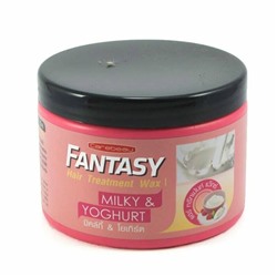 FANTASY Hair Treatment Wax MILKY & YOGHURT, Carebeau (Маска МОЛОКО И ЙОГУРТ, восстанавливающая детокс-маска для волос, Кеабью), 250 мл. - СРОК ГОДНОСТИ ДО 31 МАЯ 2025 ГОДА