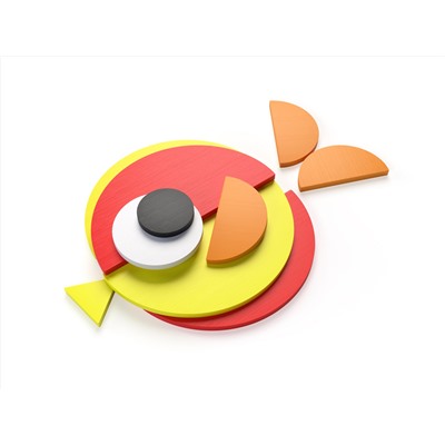 Деревянный пазл 29 элементов Baby Toys Wood